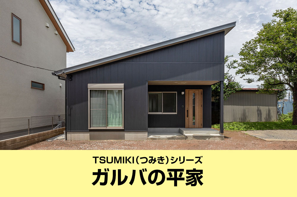 TSUMIKI（つみき）シリーズ　ガルバの平屋